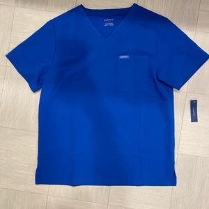JAANUU NWT Men’s 2-Pocket V-Neck Scrub Top